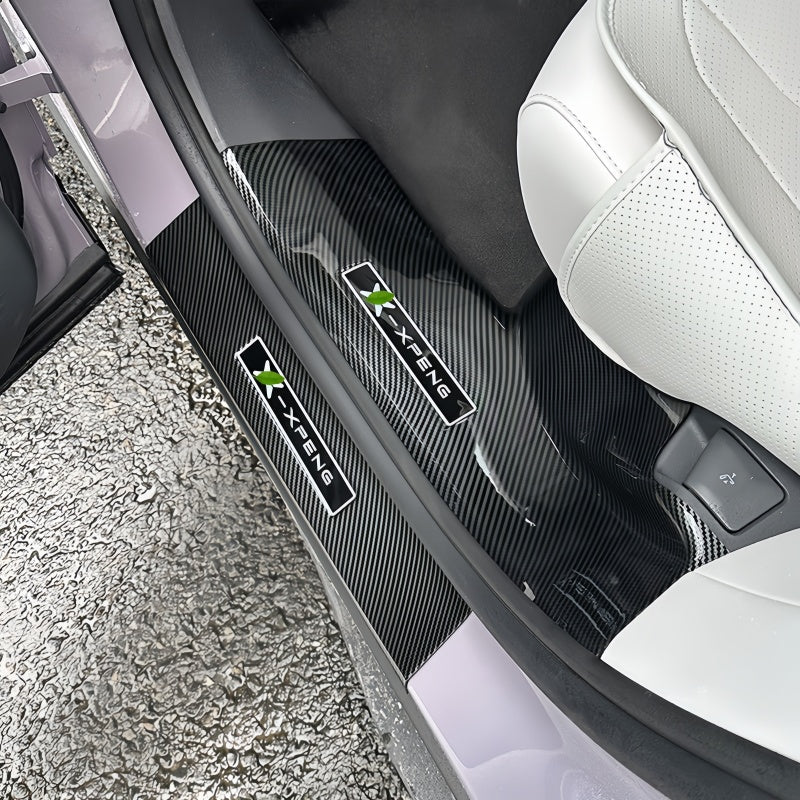 Carbon Fiber Door Sill Guard Protector for 2023-2026 XPENG G6 - NICE EVS