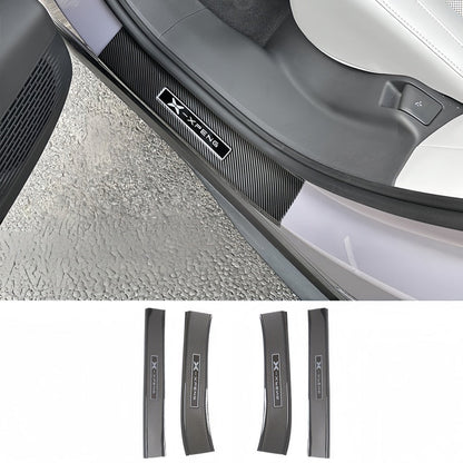 Carbon Fiber Door Sill Guard Protector for 2023-2026 XPENG G6 - NICE EVS