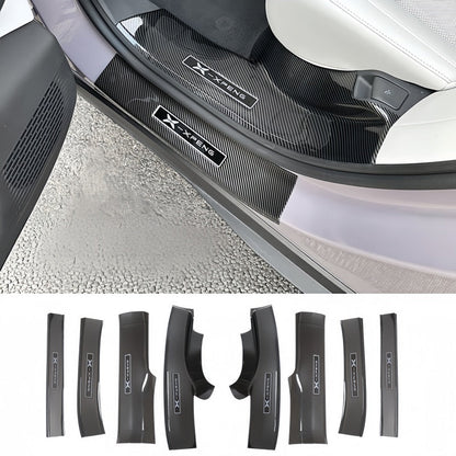 Carbon Fiber Door Sill Guard Protector for 2023-2026 XPENG G6 - NICE EVS