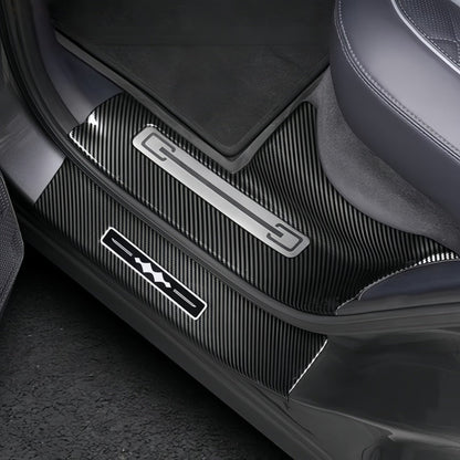 Carbon Fiber Door Sill Guards for BYD Leopard 5 & Denza B5 - NICE EVS