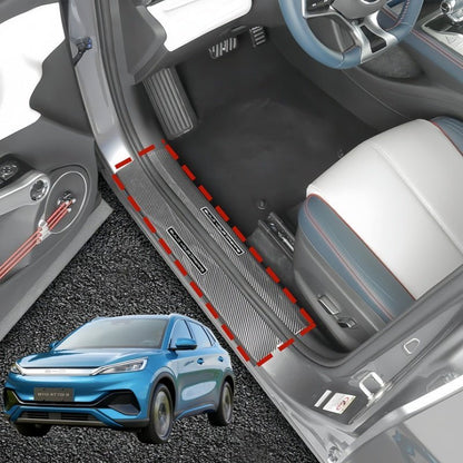 Carbon Fiber Door Sill Protection Bars for BYD ATTO 3 (2023-2026) - NICE EVS