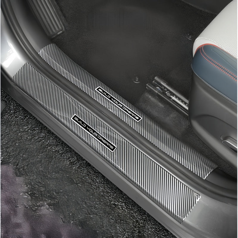 Carbon Fiber Door Sill Protection Bars for BYD ATTO 3 (2023-2026) - NICE EVS