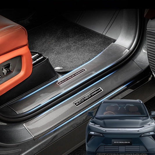 Carbon Fiber Door Sill Protector for BYD Sealion 8 / ATTO 8 - NICE EVS