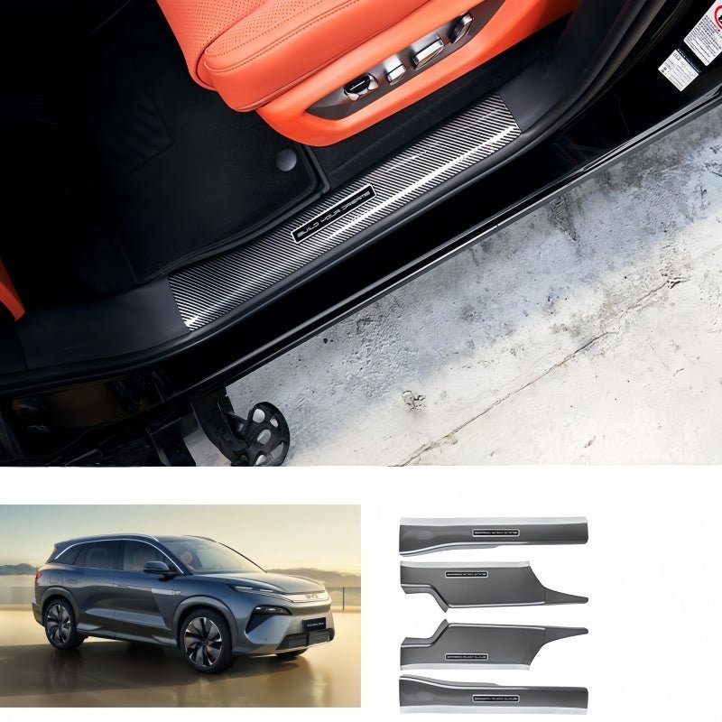 Carbon Fiber Door Sill Protector for BYD Sealion 8 / ATTO 8 - NICE EVS