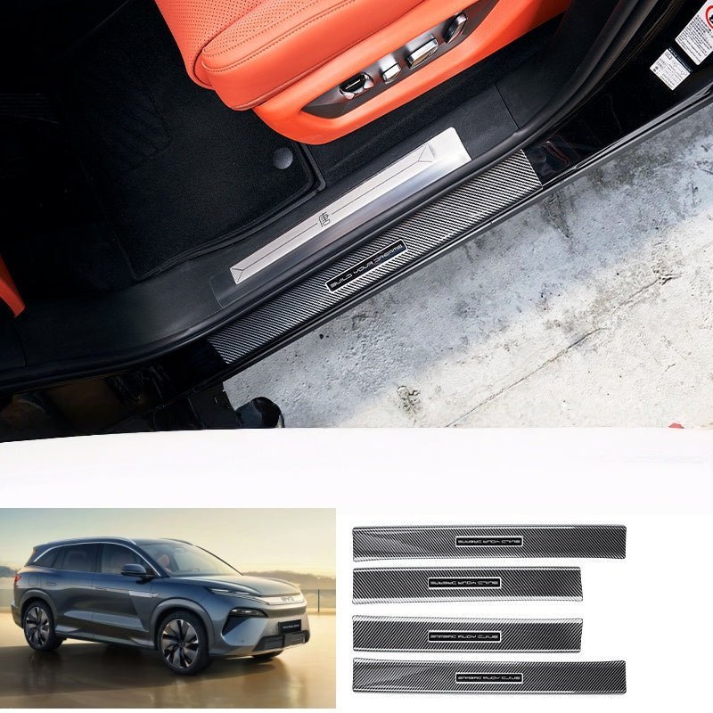 Carbon Fiber Door Sill Protector for BYD Sealion 8 / ATTO 8 - NICE EVS