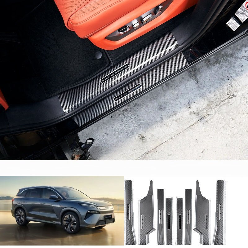 Carbon Fiber Door Sill Protector for BYD Sealion 8 / ATTO 8 - NICE EVS