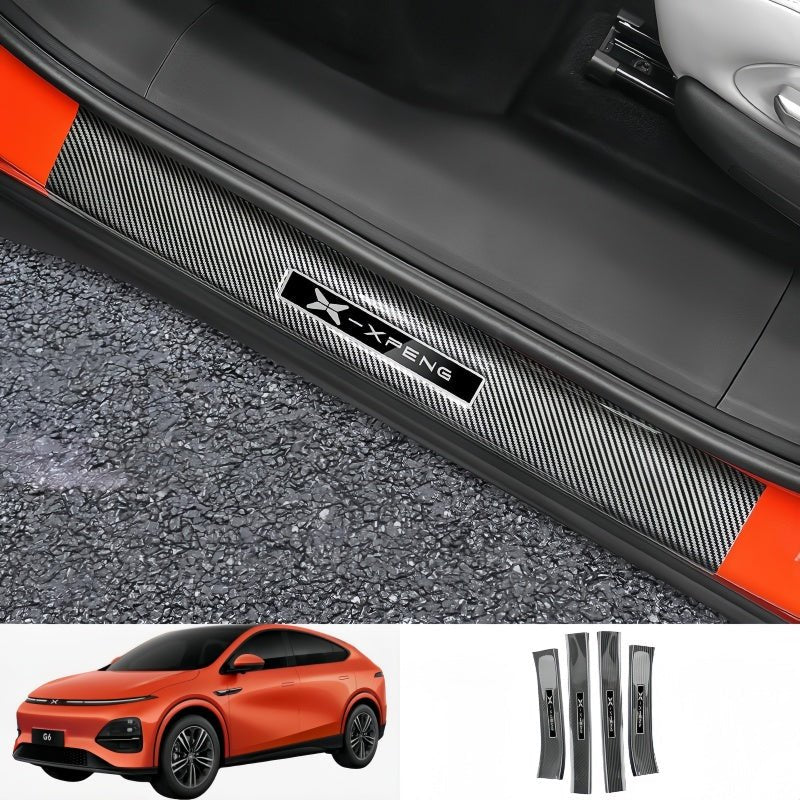 Carbon Fiber Door Sill Protector for XPENG G6 - NICE EVS