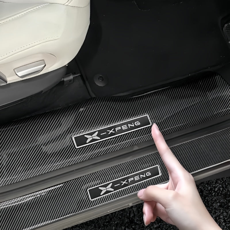 Carbon Fiber Door Sill Protector for XPENG G6 - NICE EVS