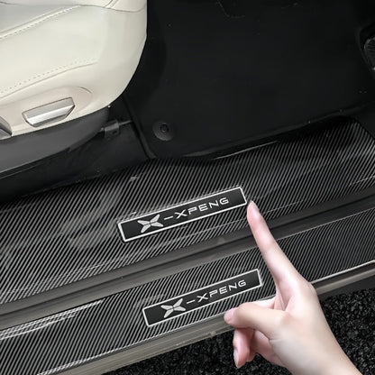 Carbon Fiber Door Sill Protector for XPENG G6 - NICE EVS