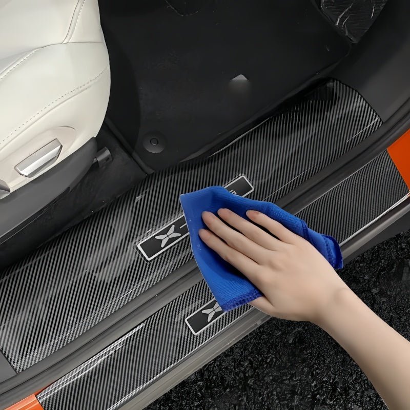 Carbon Fiber Door Sill Protector for XPENG G6 - NICE EVS