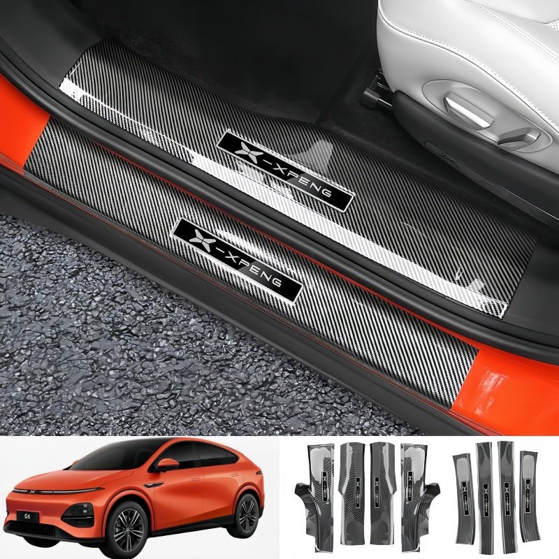 Carbon Fiber Door Sill Protector for XPENG G6 - NICE EVS
