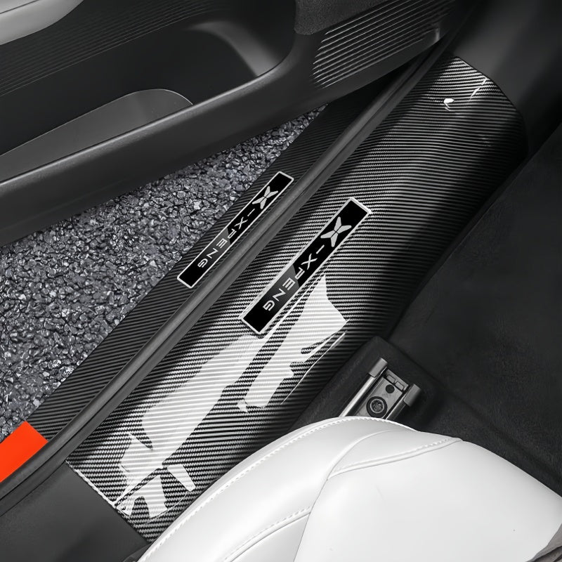 Carbon Fiber Door Sill Protector for XPENG G6 - NICE EVS