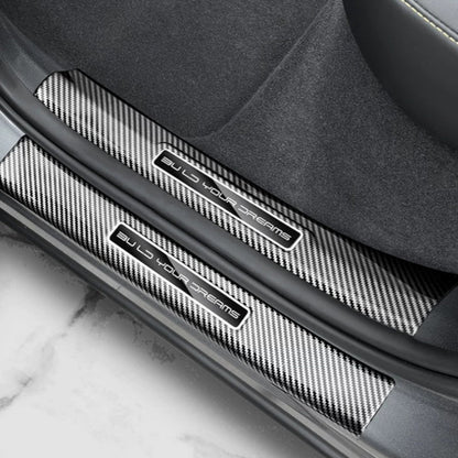 Carbon Fiber Door Sill Protector Trim for BYD Sealion 5 DM-i - NICE EVS