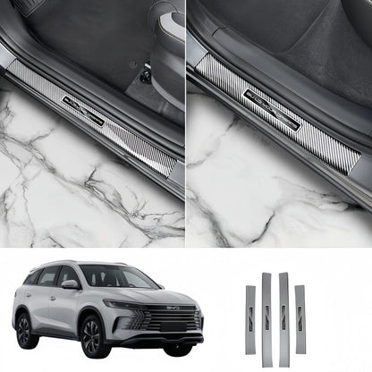 Carbon Fiber Door Sill Protector Trim for BYD Sealion 5 DM-i - NICE EVS