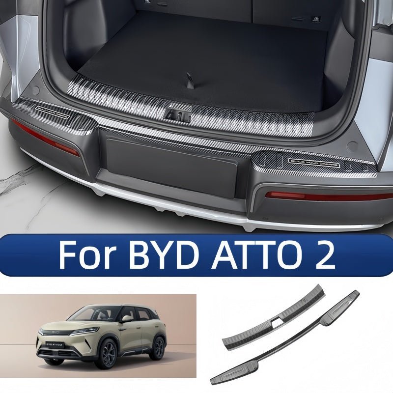 Carbon Fiber Door Sill Protectors for BYD ATTO 2 - NICE EVS