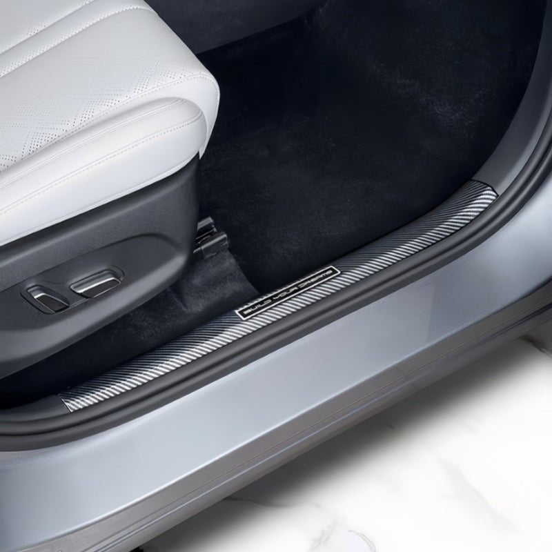 Carbon Fiber Door Sill Protectors for BYD ATTO 2 - NICE EVS