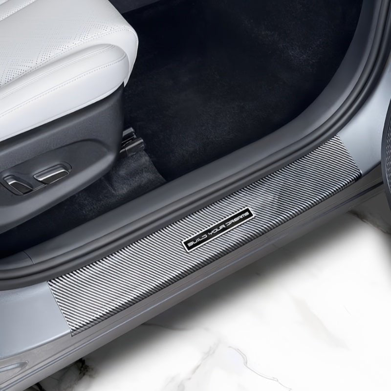 Carbon Fiber Door Sill Protectors for BYD ATTO 2 - NICE EVS