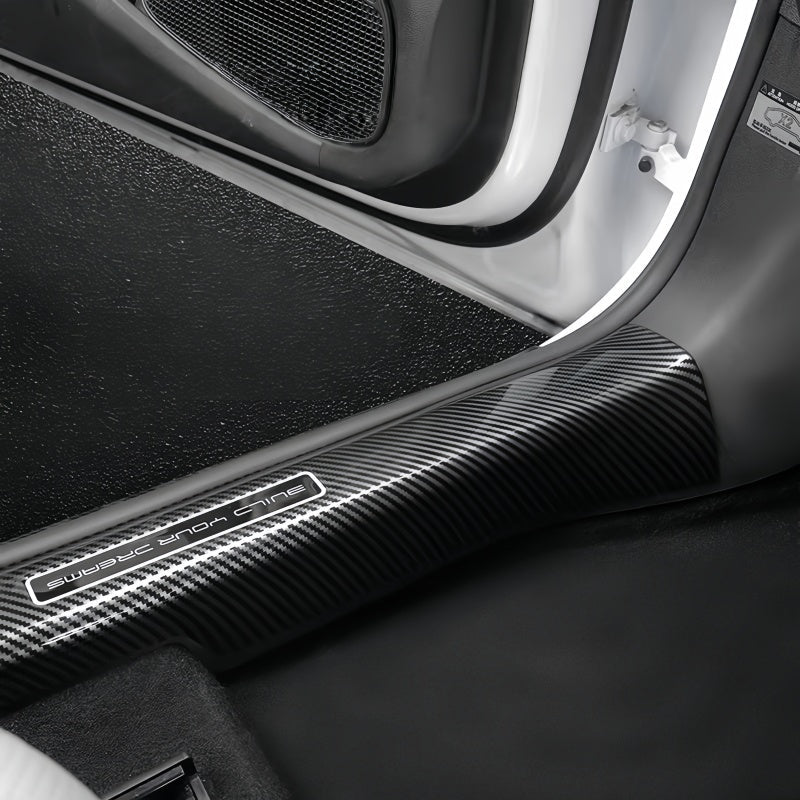 Carbon Fiber Door Sill Protectors for BYD Seal 6 DM-i/Touring - NICE EVS