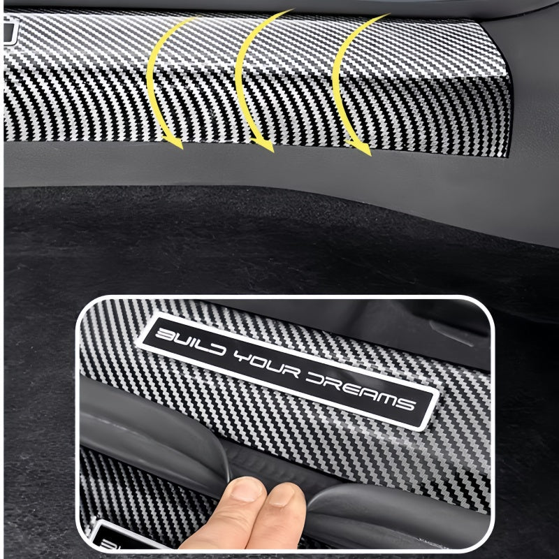 Carbon Fiber Door Sill Protectors for BYD Seal 6 DM-i/Touring - NICE EVS