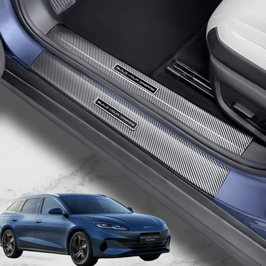 Carbon Fiber Door Sill Protectors for BYD Seal 6 DM-i/Touring - NICE EVS
