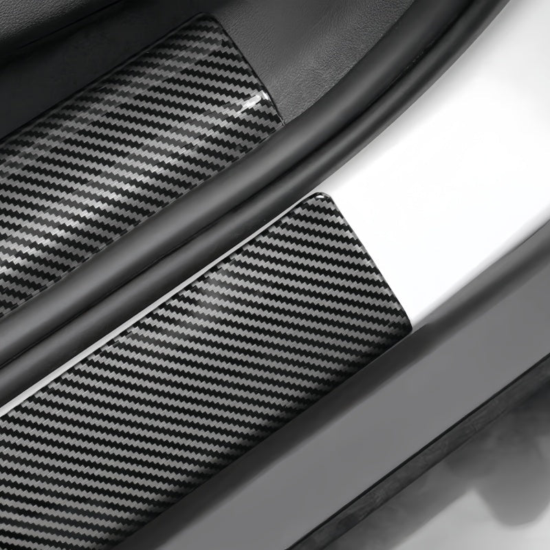 Carbon Fiber Door Sill Protectors for BYD Seal 6 DM-i/Touring - NICE EVS