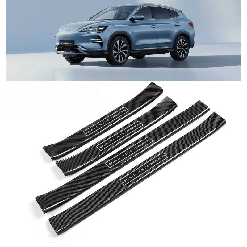 Carbon Fiber Door Sill Protectors for BYD Sealion 6/Seal U - NICE EVS