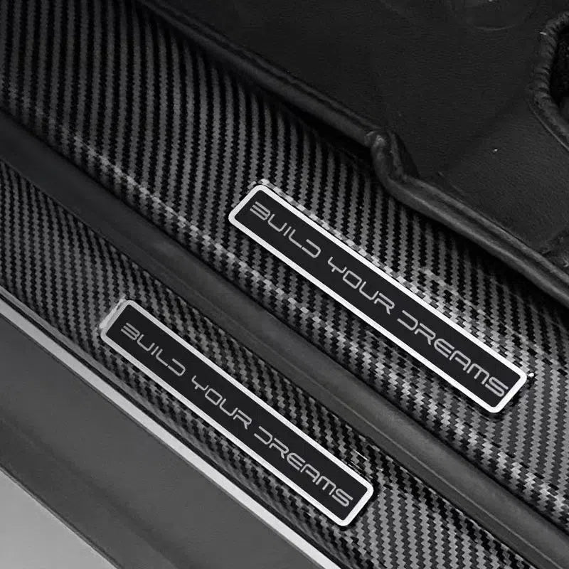Carbon Fiber Door Sill Protectors for BYD Sealion 6/Seal U - NICE EVS