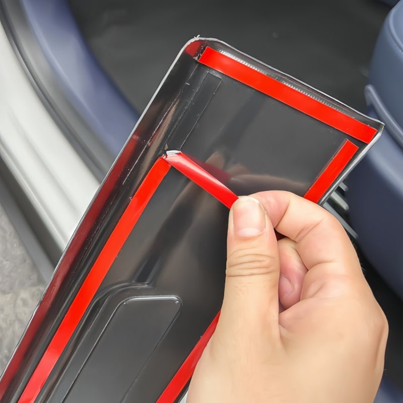 Carbon Fiber Door Sill Scuff Plate Protector for Leapmotor B03X - NICE EVS