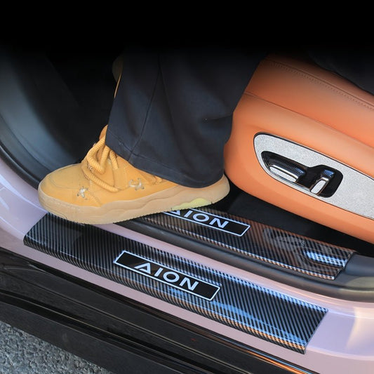 Carbon Fiber Door Sill & Trunk Threshold Protector for Aion UT/RT/V - NICE EVS