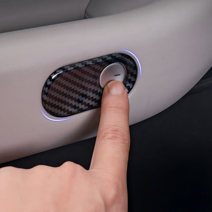 Carbon Fiber Door Switch Cover for Xpeng G6 / P7+ / L03 - NICE EVS