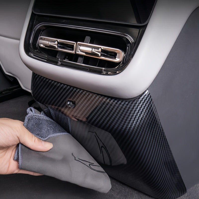 Carbon Fiber Rear Air Vent Anti‑Kick Panel for 2026 Xpeng P7+ - NICE EVS