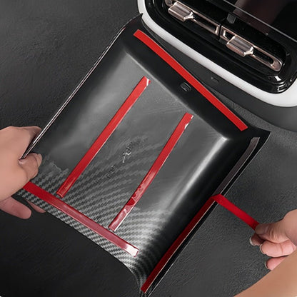 Carbon Fiber Rear Air Vent Anti‑Kick Panel for 2026 Xpeng P7+ - NICE EVS