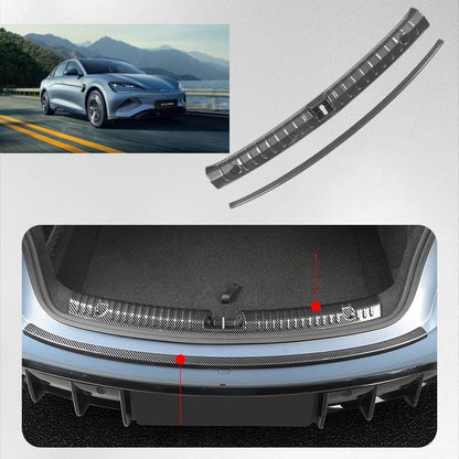 Carbon Fiber Rear Trunk Threshold Strip for BYD Seal - NICE EVS