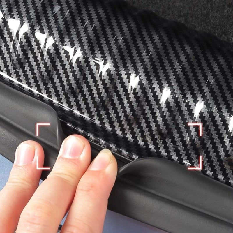 Carbon Fiber Rear Trunk Threshold Strip for BYD Seal - NICE EVS