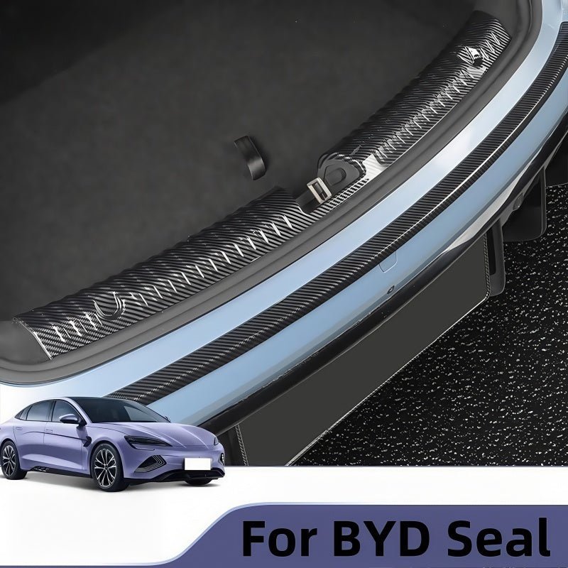 Carbon Fiber Rear Trunk Threshold Strip for BYD Seal - NICE EVS