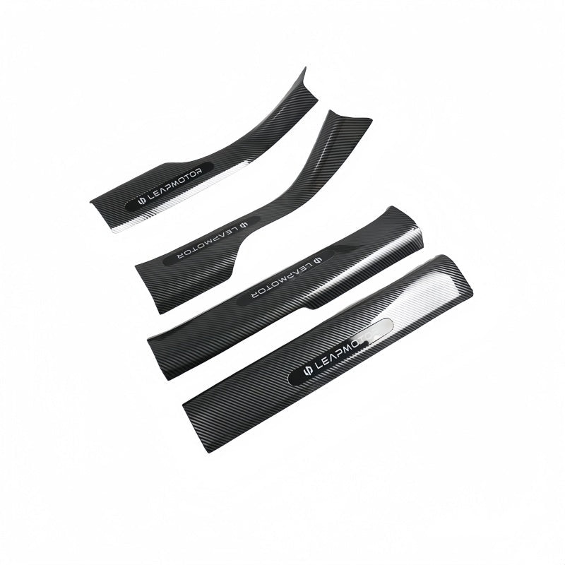 Carbon Fiber Sill Protectors for Leapmotor B10 - NICE EVS