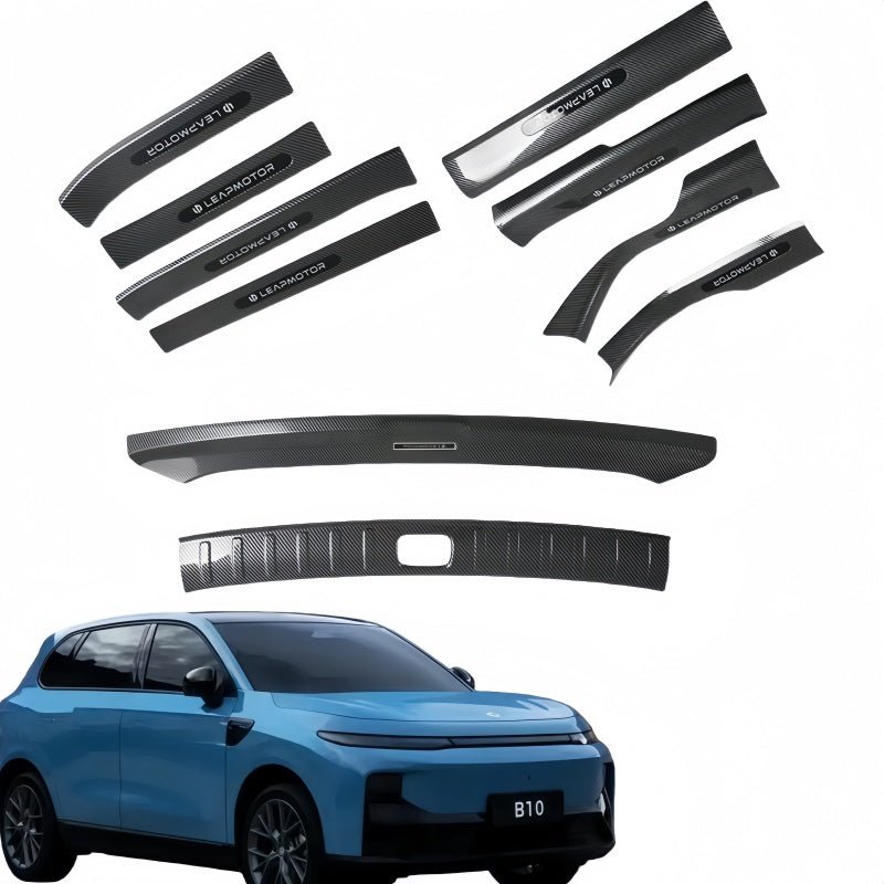 Carbon Fiber Sill Protectors for Leapmotor B10 - NICE EVS