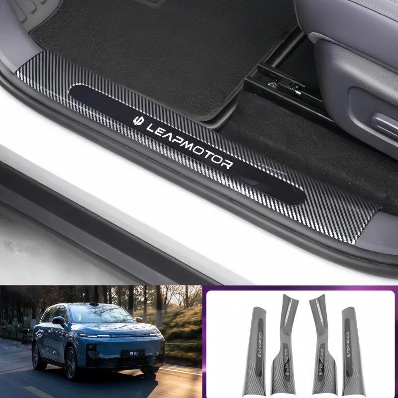 Carbon Fiber Sill Protectors for Leapmotor B10 - NICE EVS