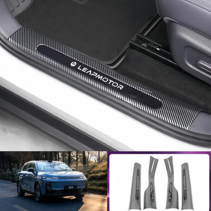 Carbon Fiber Sill Protectors for Leapmotor B10 - NICE EVS
