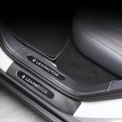 Carbon Fiber Sill Protectors for Leapmotor B10 - NICE EVS