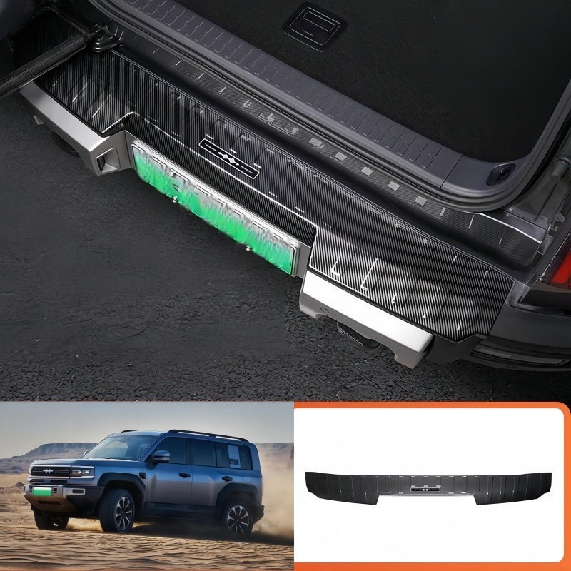 Carbon Fiber Trunk Sill Guard for BYD Leopard 5 & Denza B5 - NICE EVS