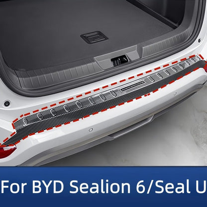 Carbon Fiber Trunk Sill Protector for BYD Sealion 6/Seal U - NICE EVS