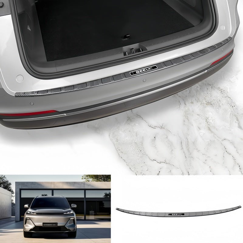 Carbon Fiber Trunk Sill Protector for Geely EX5 EM-i / Starray EM-i - NICE EVS