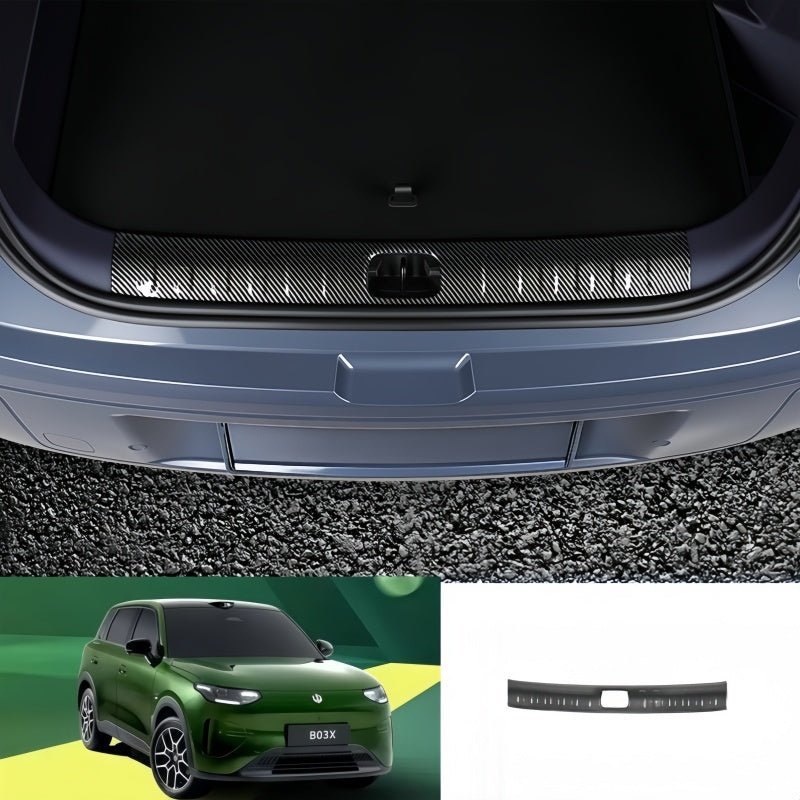 Carbon Fiber Trunk Sill Protector for Leapmotor B03X - NICE EVS