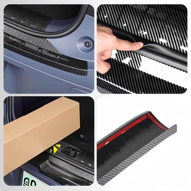 Carbon Fiber Trunk Sill Protector for Leapmotor B03X - NICE EVS