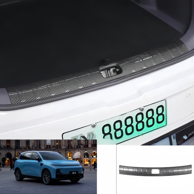 Carbon Fiber Trunk Sill Protector for Leapmotor B10 - NICE EVS