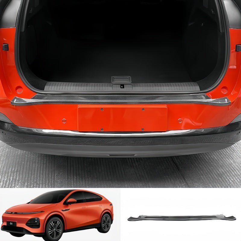 Carbon Fiber Trunk Sill Protector for XPENG G6 - NICE EVS