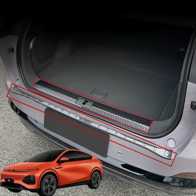 Carbon Fiber Trunk Sill Protector for XPENG G6 - NICE EVS