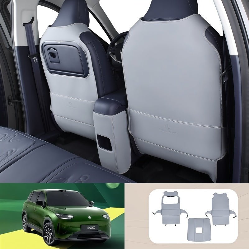 Center Armrest Back Leather Anti-Kick Mat for Leapmotor B03X - NICE EVS