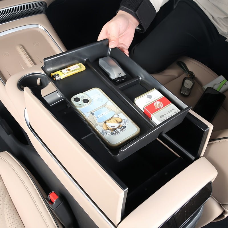 Center Console Armrest Storage Box for 2023-2026 XPENG X9 - NICE EVS